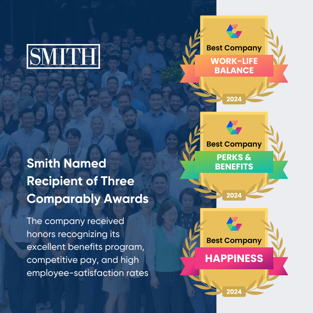 Smith Named Recipient of Three Comparably Awards - Smith